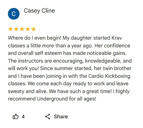 Kids Krav Maga Classes Near Me in Gainesville | Underground Krav Maga and Fitness