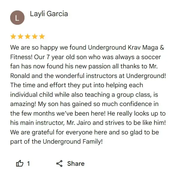 Kids Krav Maga Classes Near Me in Gainesville | Underground Krav Maga and Fitness