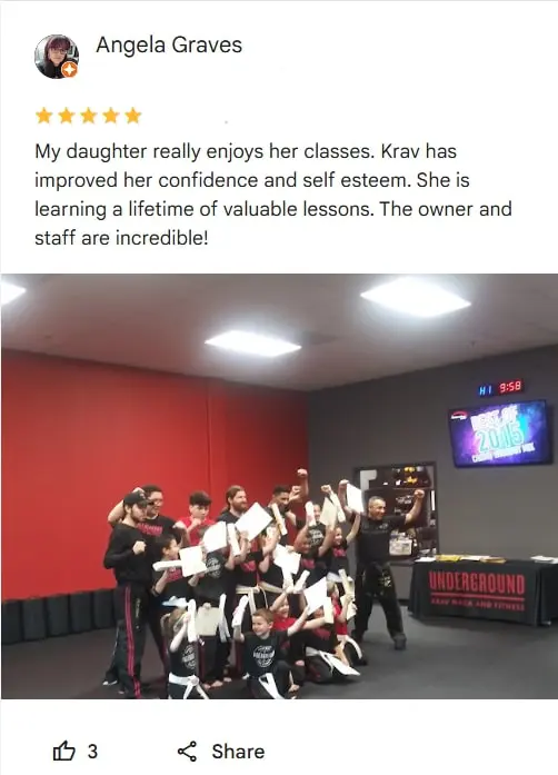 Kids Krav Maga Classes Near Me in Gainesville | Underground Krav Maga and Fitness